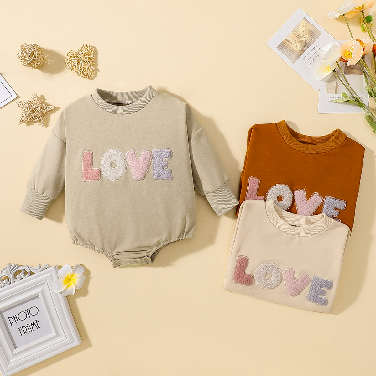 Annie & Charles® LOVE Body color: braun,size: 3-6M