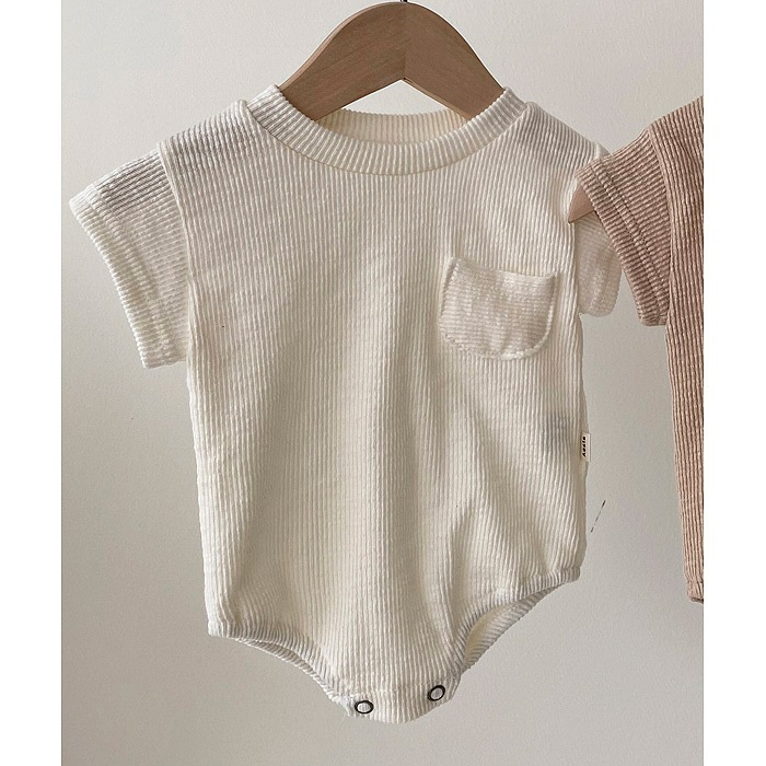 Annie & Charles® Body aus Baumwolle color: Weiß,size: 3-6M