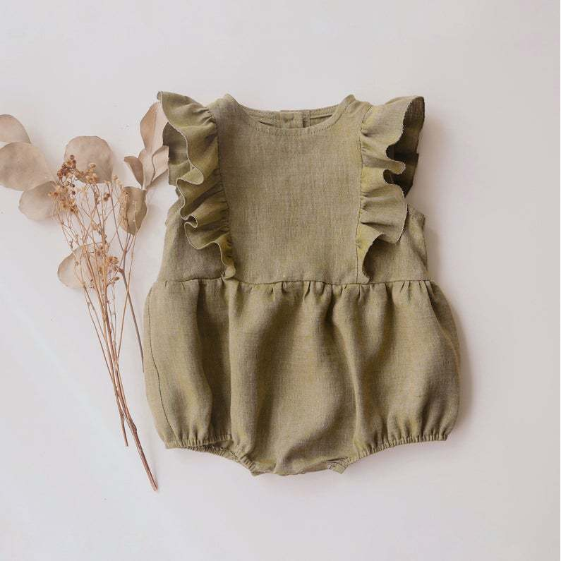 Annie & Charles® Bloomer aus Bio Baumwolle CHARLOTTE color: gelb,size: 6-12M