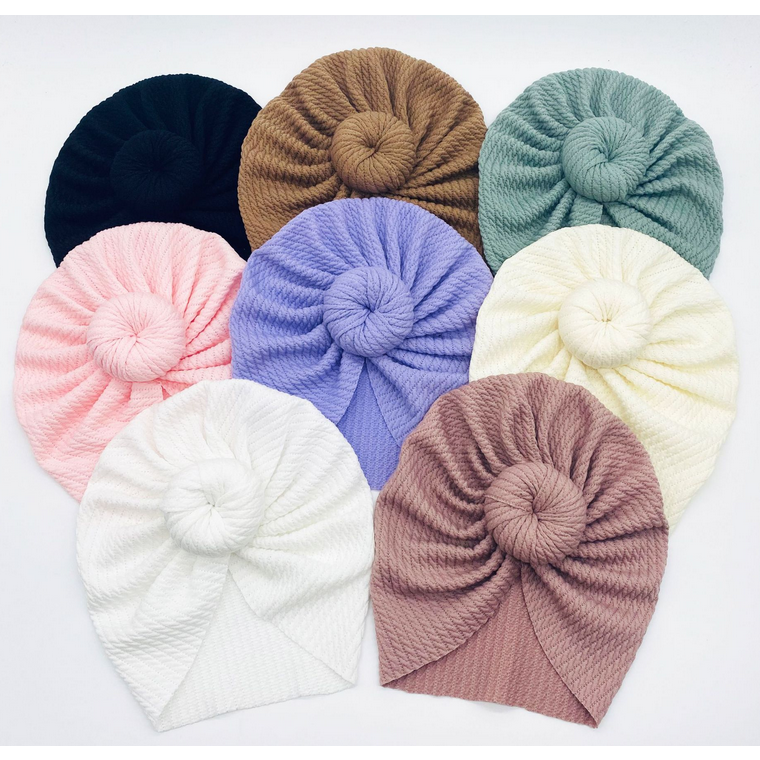 Annie & Charles® Baby Turban color: coffee