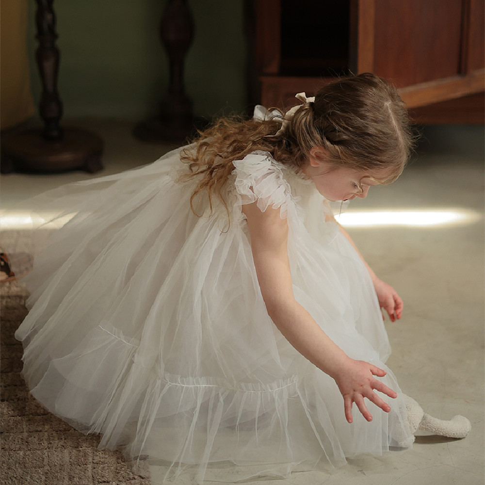 Annie & Charles® handgemachtes Tüllkleid size: 7-8Y