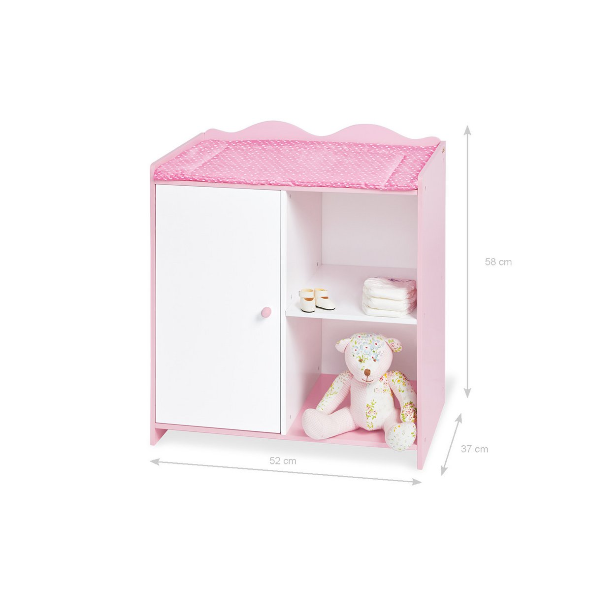 Puppenwickeltisch "Jasmin"