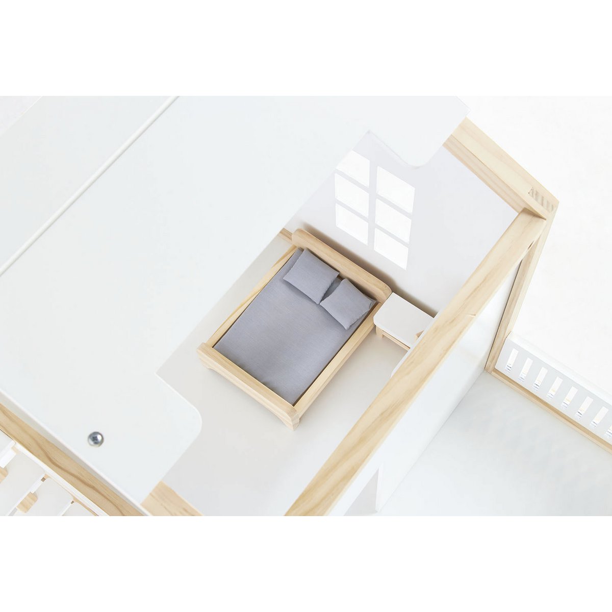 Puppenhaus 'Ida', weiss