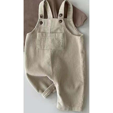 Annie & Charles® Kord Latzhose color: braun,size: 12-18M
