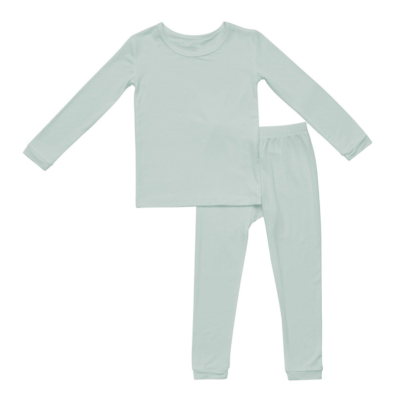 Annie & Charles® Bambus Kinder Pyjama color: blau,size: 2-3Y