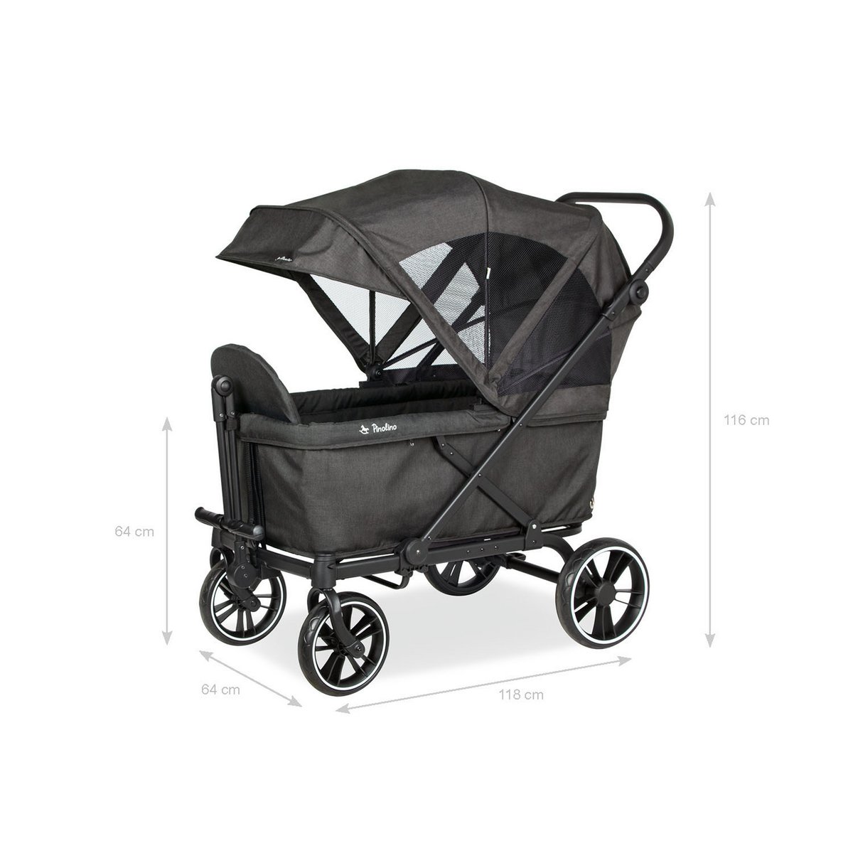 Faltbarer Bollerwagen 'Cruiser Premium', inkl. Zubehör