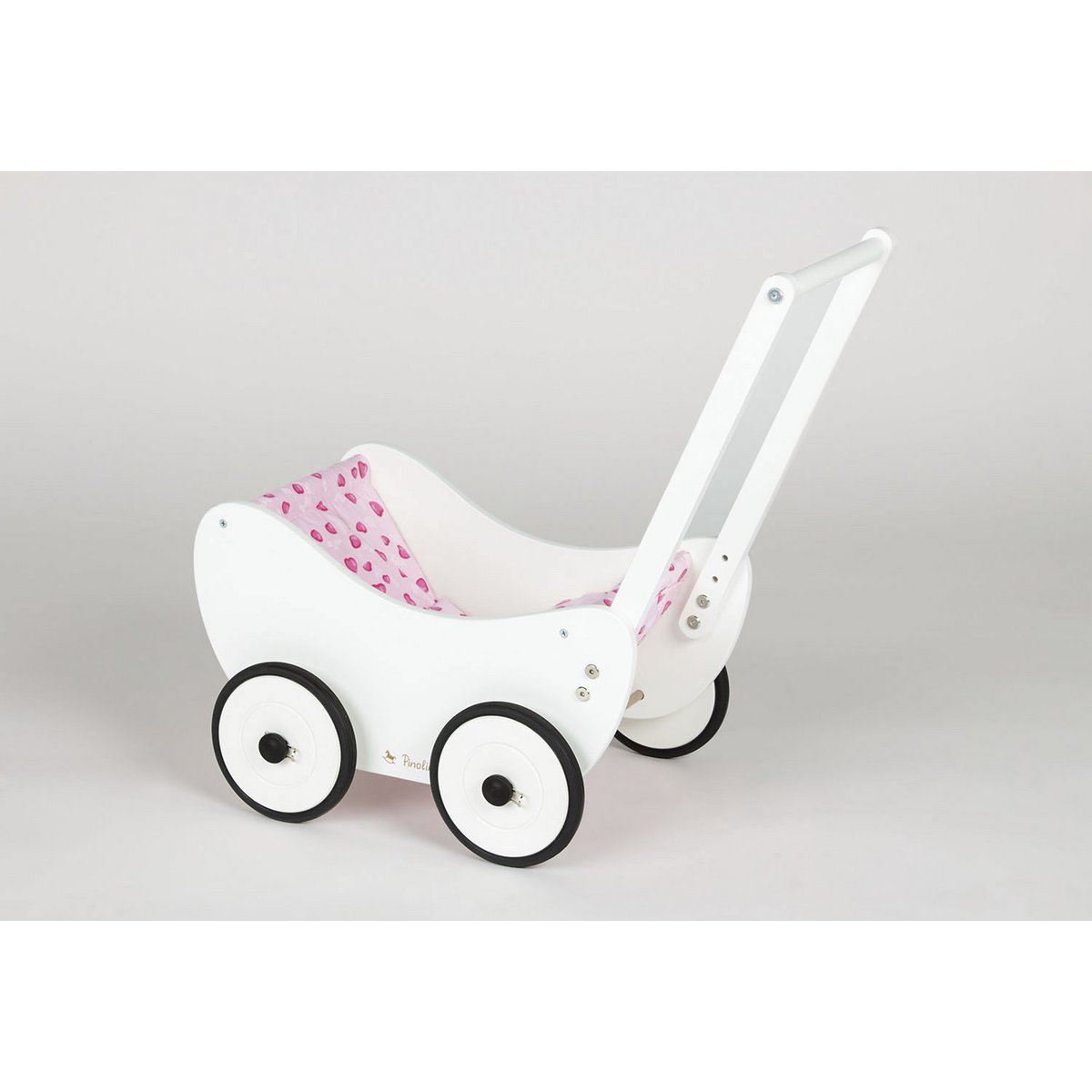 Puppenwagen "Trixi", weiss, 2 Teile