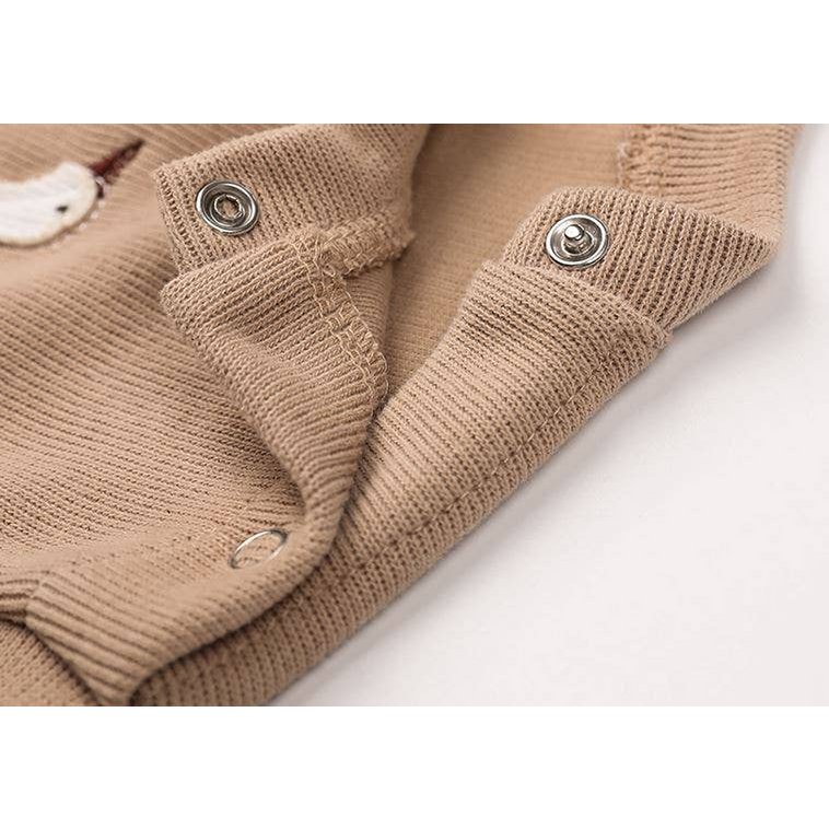 Annie & Charles® Anzug aus Bio Baumwolle GANS color: beige/gans,size: 18-24M