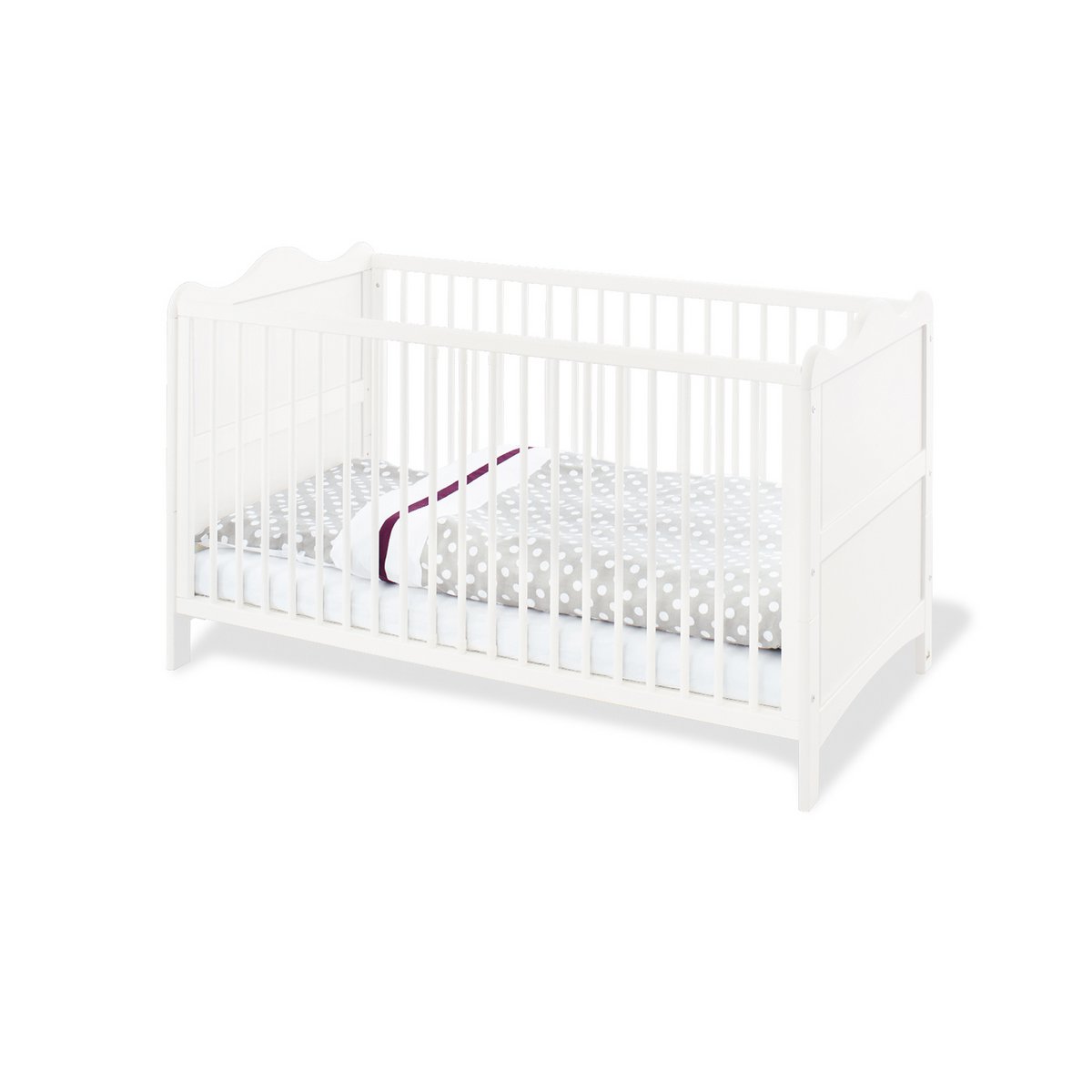 Kinderzimmer 'Florentina' extra breit groß, inkl. extra breites Regal 4-teilig: Kinderbett, extra breite Wickelkommode inkl. Extrabreites Regal, großer Kleiderschrank