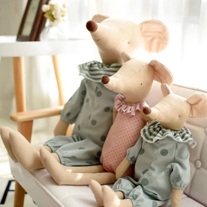 Annie & Charles® Maus color: rosa,size: 35cm