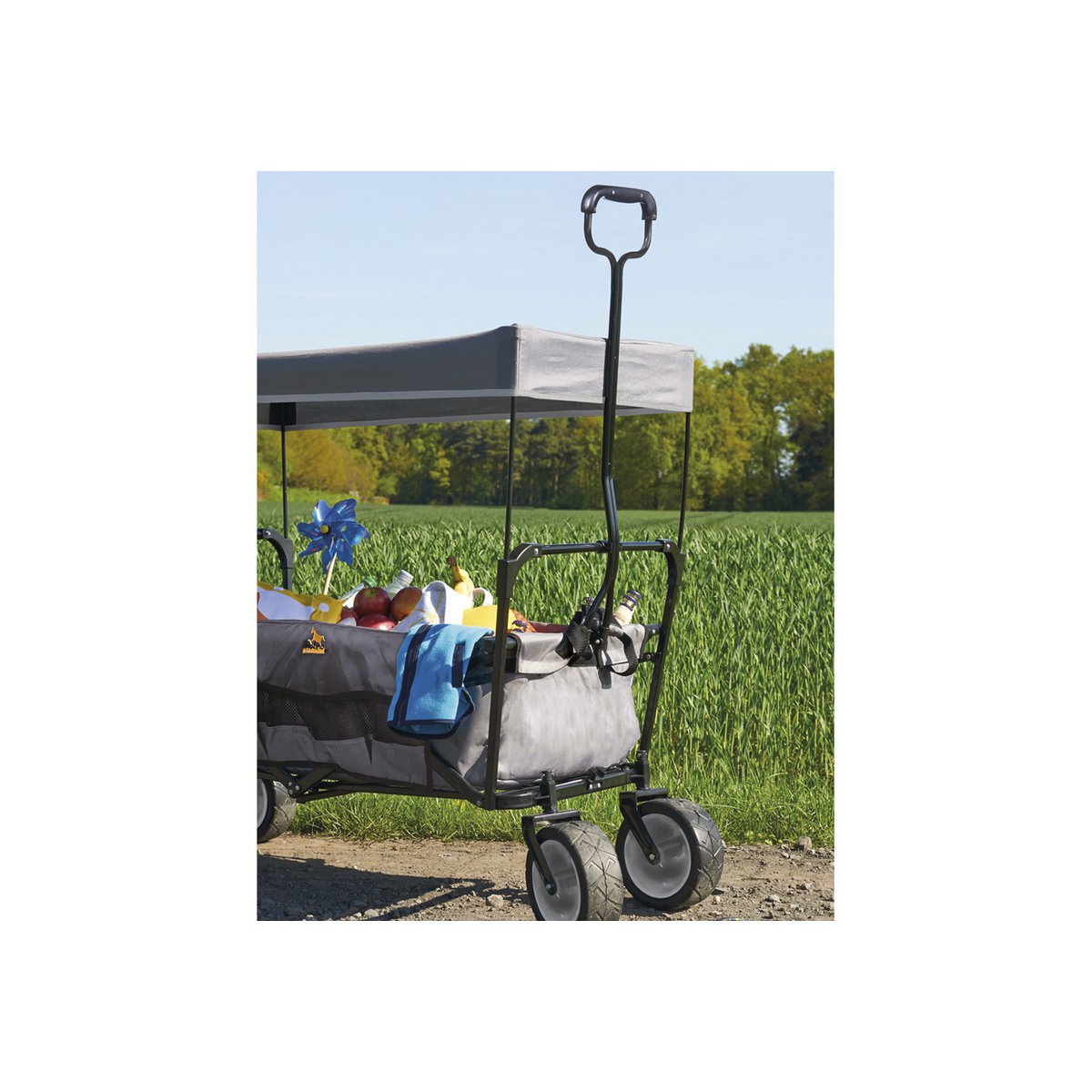 Faltbarer Bollerwagen 'Paxi', grau