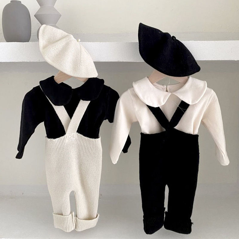 Annie & Charles® Latzhose color: grau,size: 3-6M