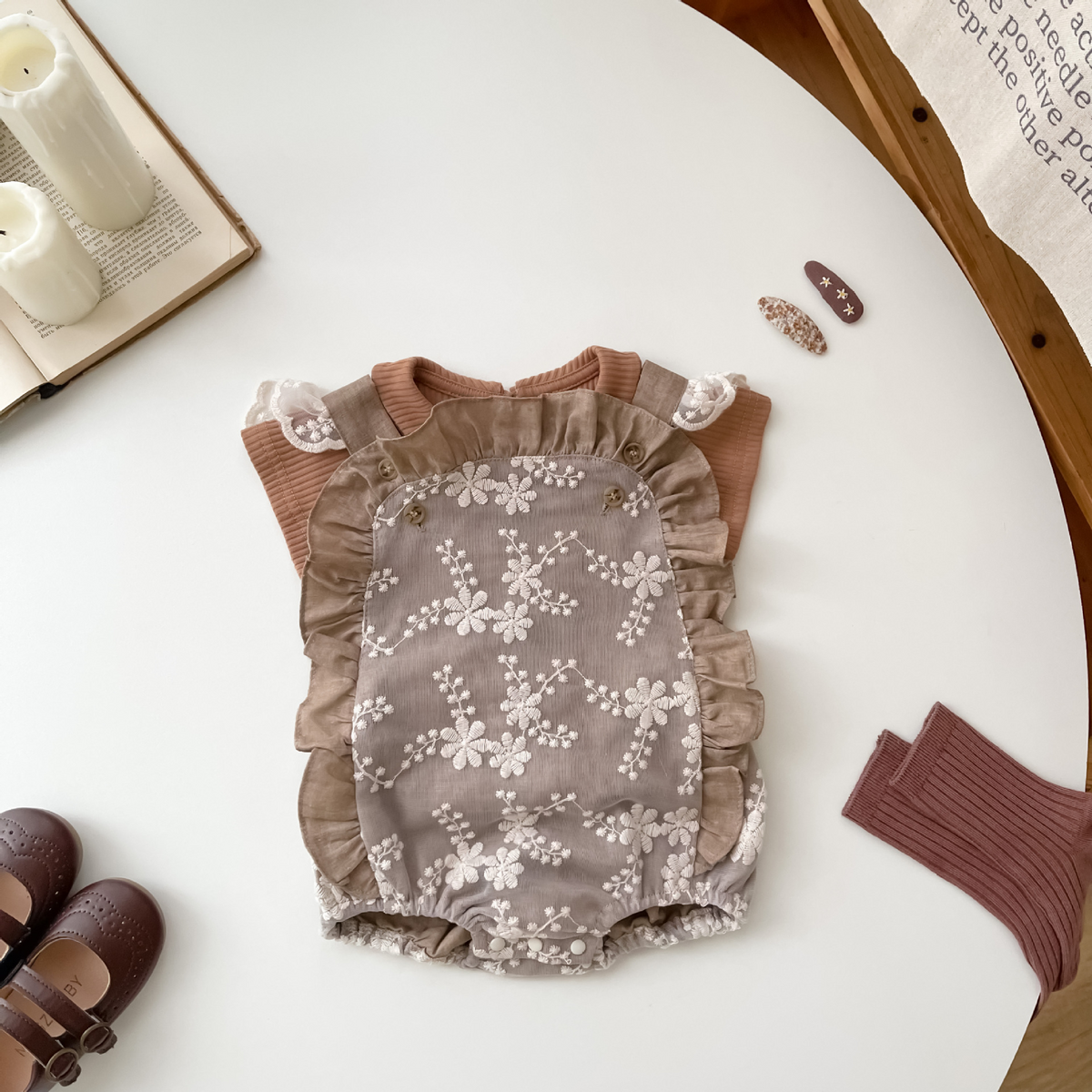 Annie & Charles® Baby Bloomer CLARA color: braun,size: 3-6M