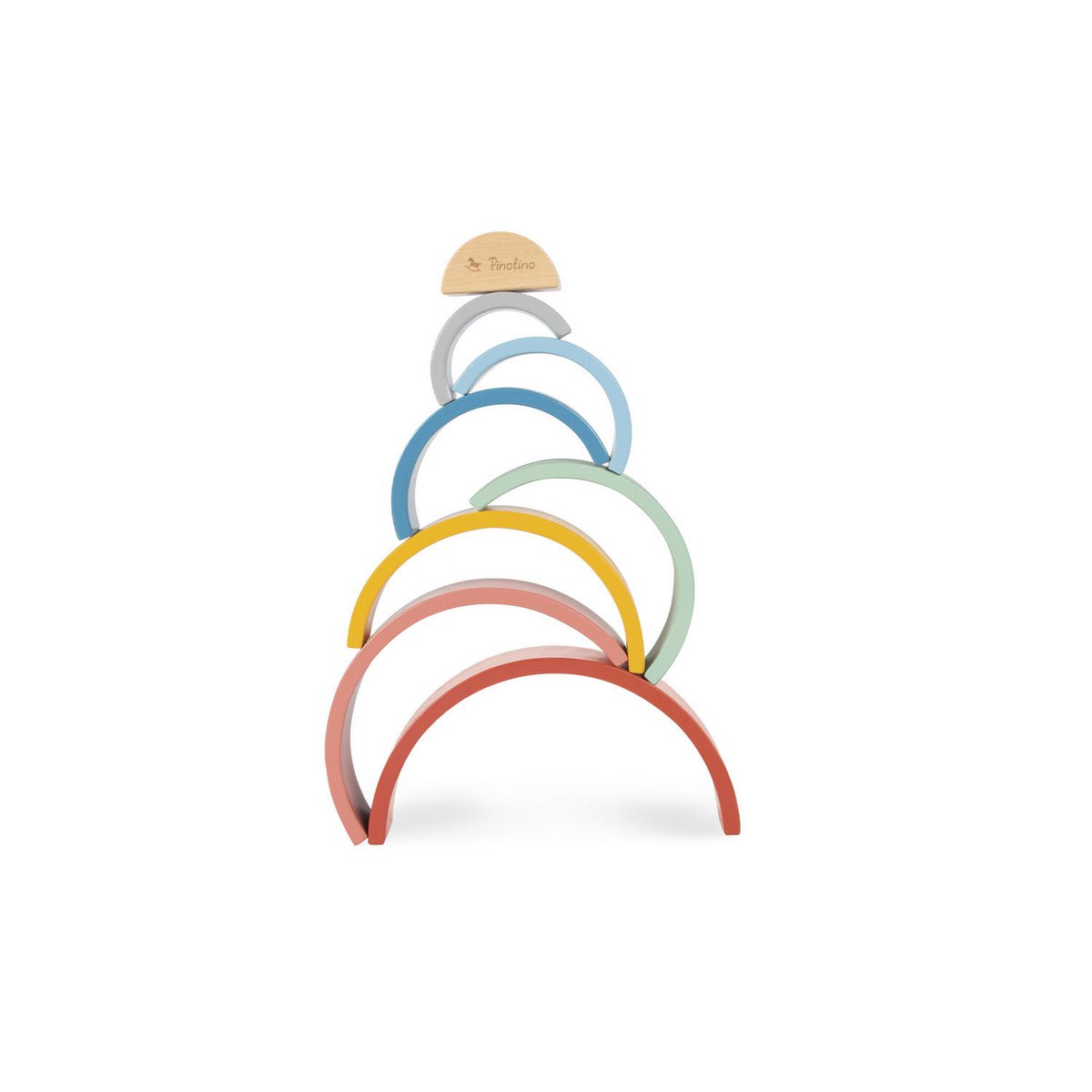 Regenbogen aus Holz "Ruby"